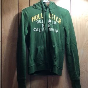 Hollister Zip Up Hoodie
